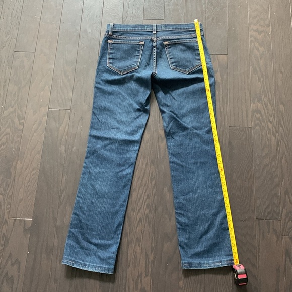 J Brand “The Cigarette Leg” Distressed Blue Jeans - Picture 8 of 12
